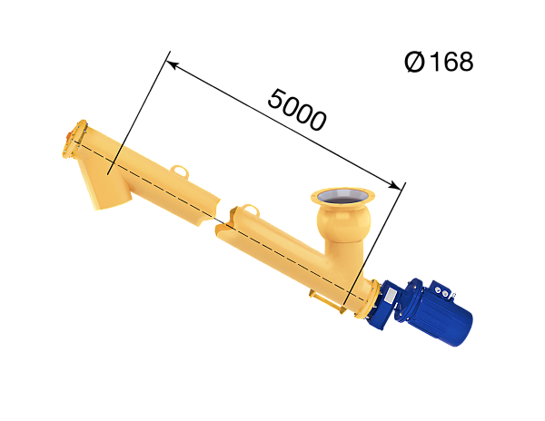 Шнек SICOMA 168/5000