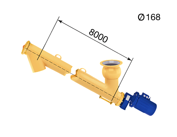 Шнек SICOMA 168/8000