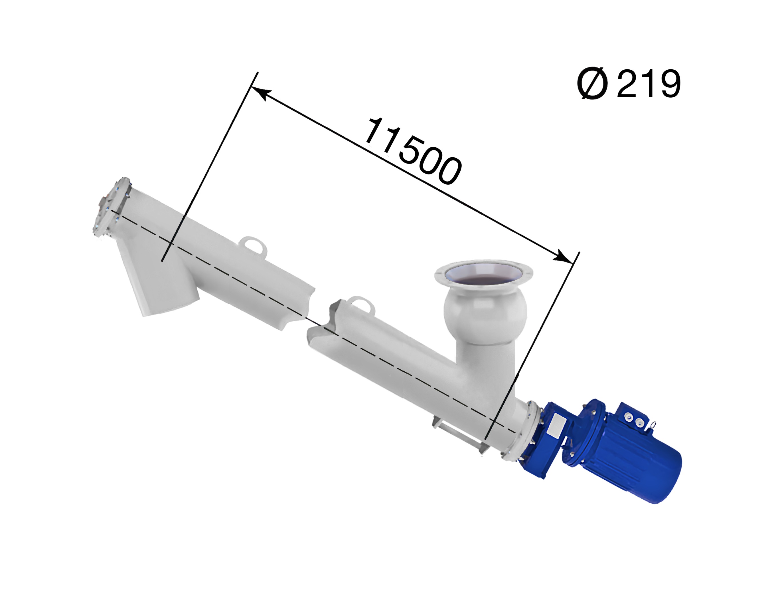 Шнек WAM WUXI ES 219/11500